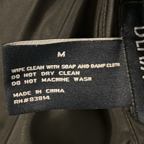 Blassport Reversible Faux Fur/Leather Jacket Medium - Picture 9 of 11